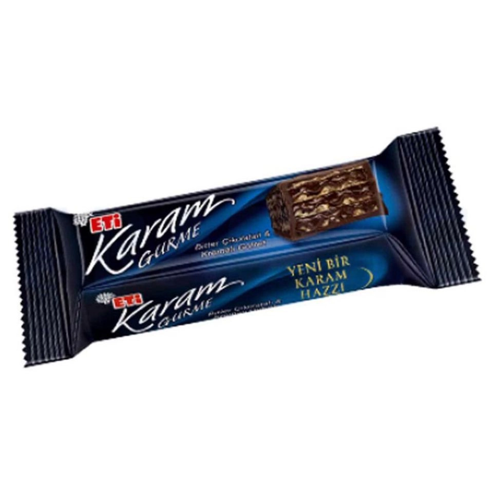 ویفر شکلاتی اتی کارام با طعم شکلات تلخ (50 گرم) Eti Karam
