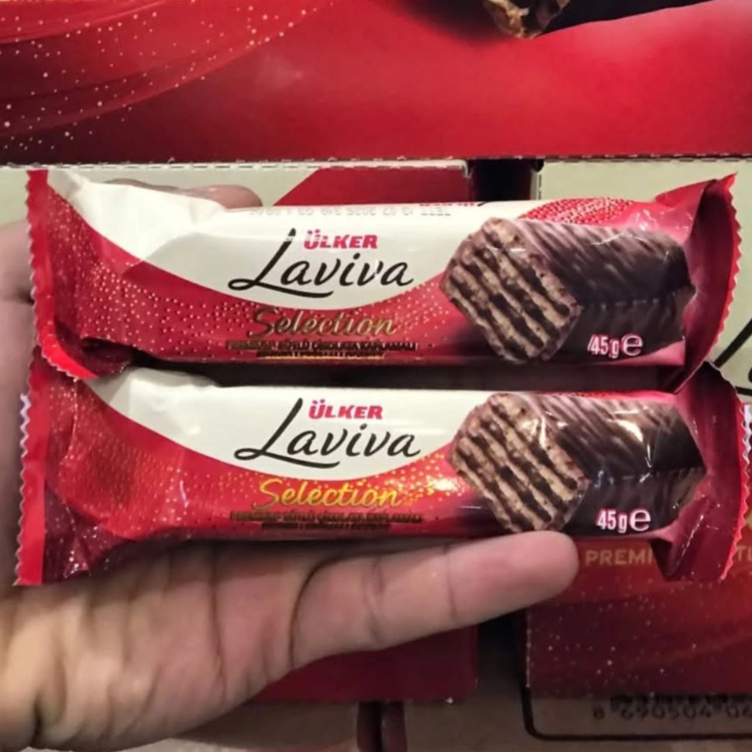 ویفر شکلاتی لاویوا سلکشن (45 گرم) ulker laviva selection