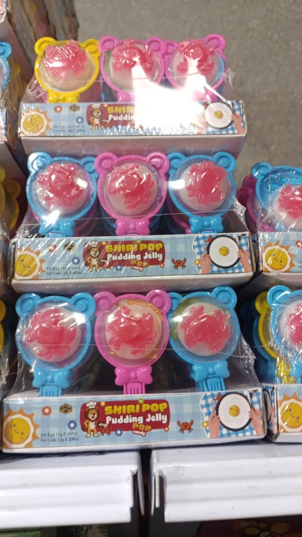 ژله نیمرو خرچنگ استندی ۳۰ عددی egg