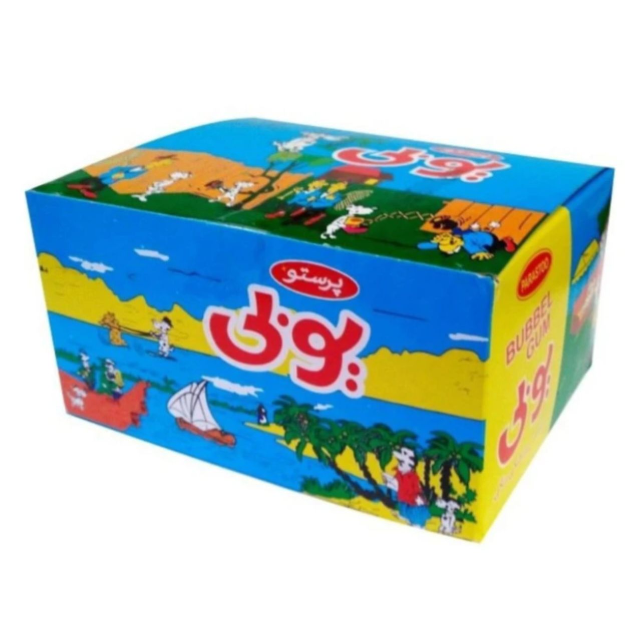 ادامس میوه ای یوبی بسته ۱۰۰ عددی