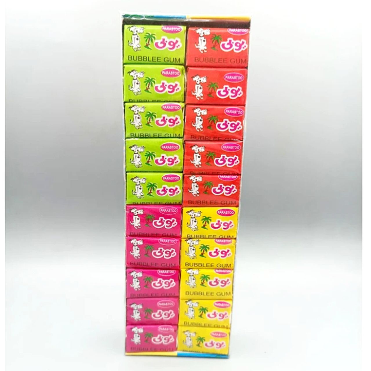 ادامس میوه ای یوبی بسته ۶۰ عددی