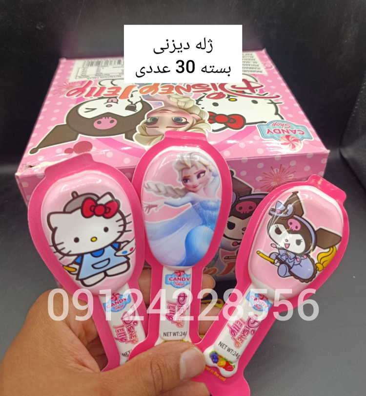ژله میوه ای دیزنی بسته 30 عددی