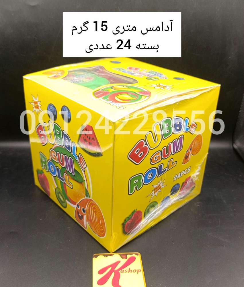 آدامس متری 15 گرم 24 تایی