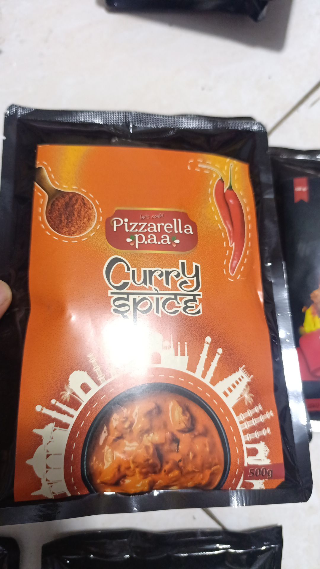 ادویه کاری پیزارلا (500 گرم) pizzarella paa