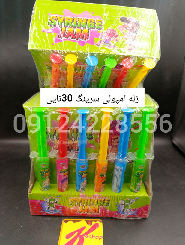 ژله آمپولی سرینگ 30 تایی